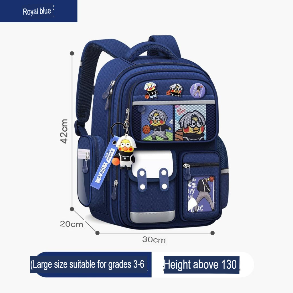 Kulomi Kinder-Schulrucksack – Leichtes, ergonomisches und rückenstützendes Design für Kinder | 1-602