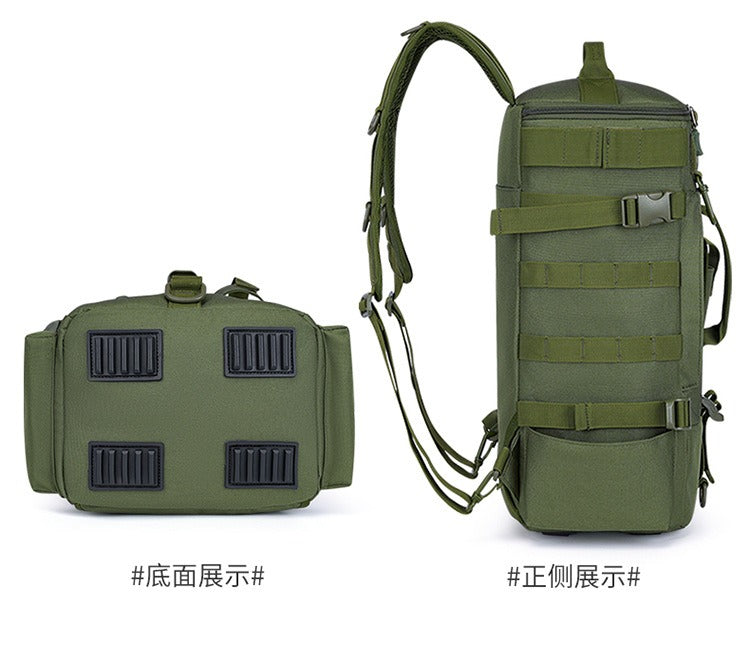 HENGTU Wasserdichter Angelrucksack – Ködertasche mit Nass-Trocken-Trennung | 730