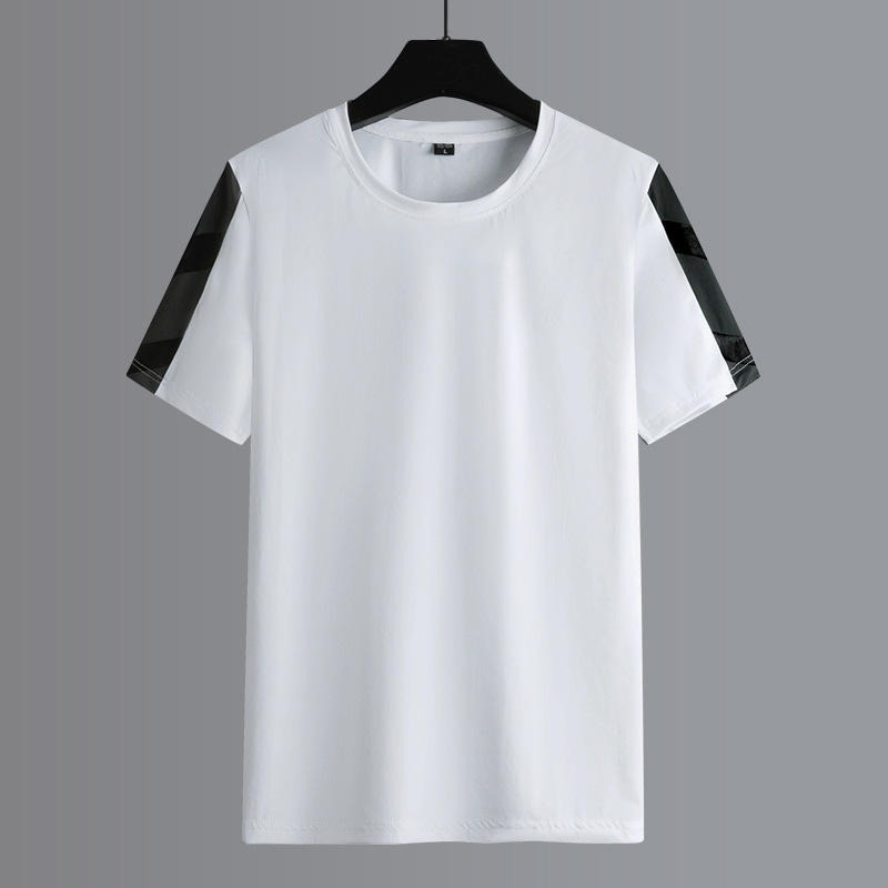 Herren-Set Kleidung 3-teilig T-Shirt Kurzarm Einfarbig Sommer-Sets | 1083