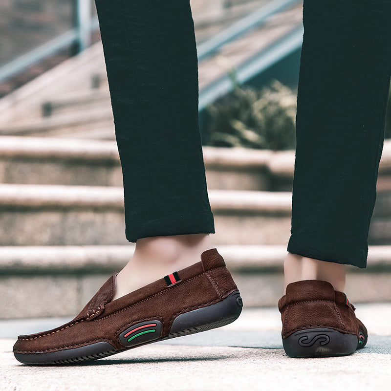 Herren Mokassin Freizeitschuhe Bequeme Fahr-Loafer für den Alltagsstil | HB20306