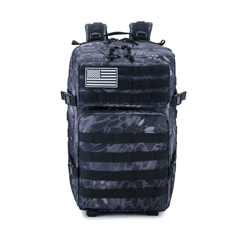 Neue Trending Tragbare Molle Tasche 45L Berg Reise Gepäck Oxford Taktische Rucksack