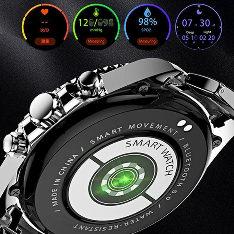 Herrenuhr Stahlarmband BT Call Smart Watch Rolex Style Business Sports Smart Watch | AW-12