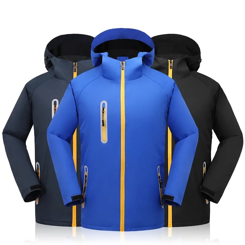 Dicke Winterjacken für Herren, Fleece-Innenseite, Übergröße, Outdoor-Winter-Premiumjacke | TS905