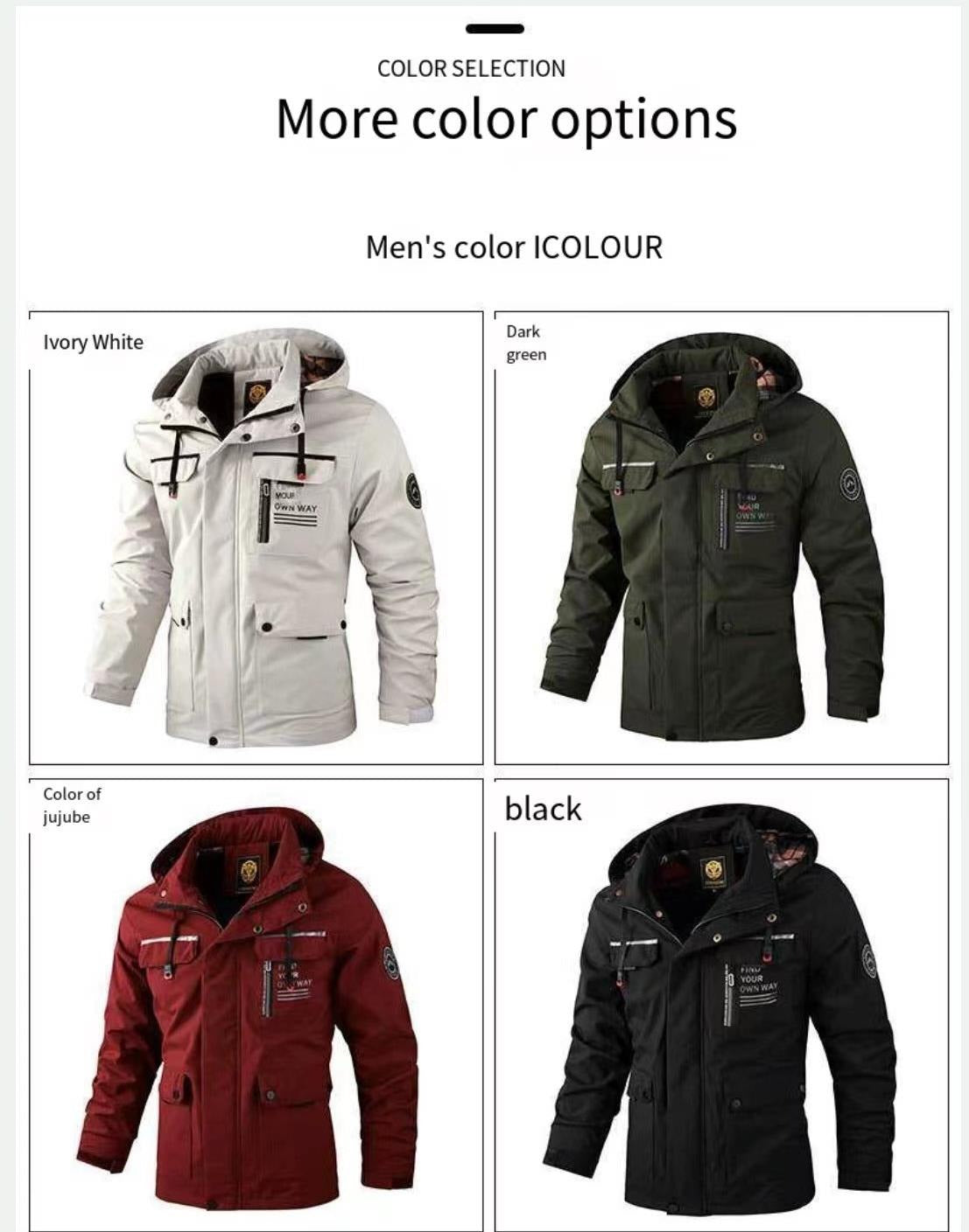 Winterjacke mit Kapuze, lässig, warm, dick, Windjacke mit Kapuze | 8889