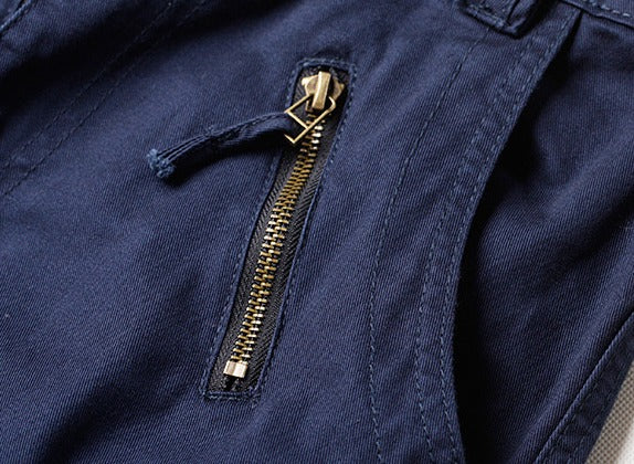 Herrenhose Cargohose Outdoor Multi-Pocket Overalls Hose Übergröße Freizeithose |