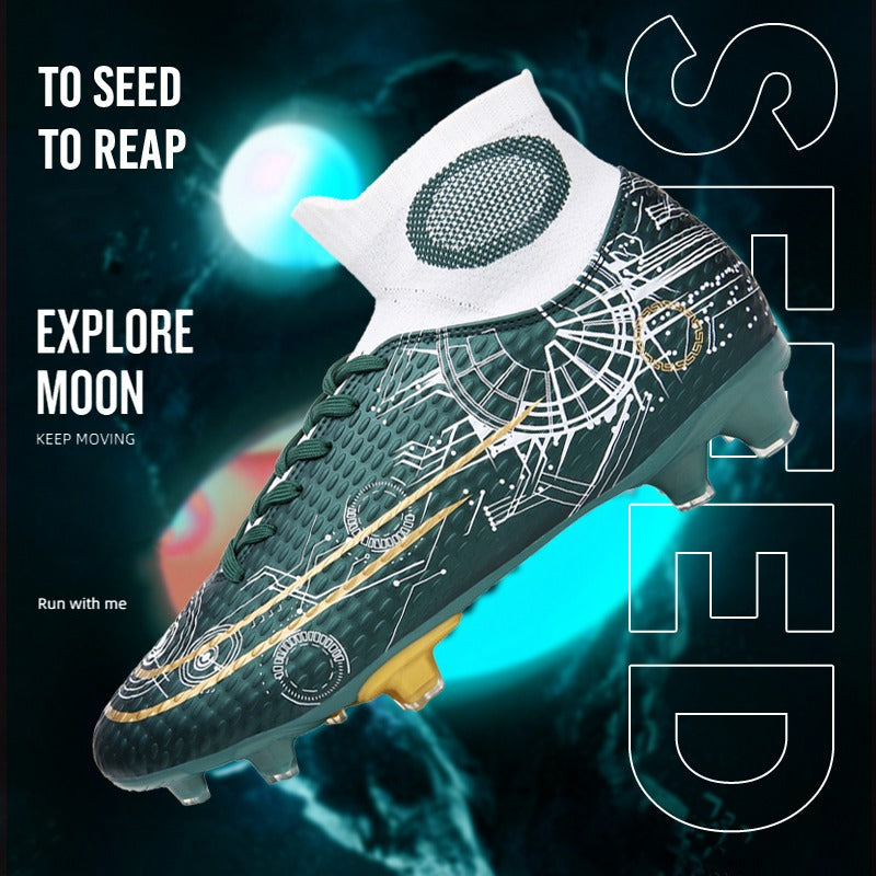 Fußballschuhe rutschfeste Fußballschuhe Stollen Grass Footy Sneakers | 566-1