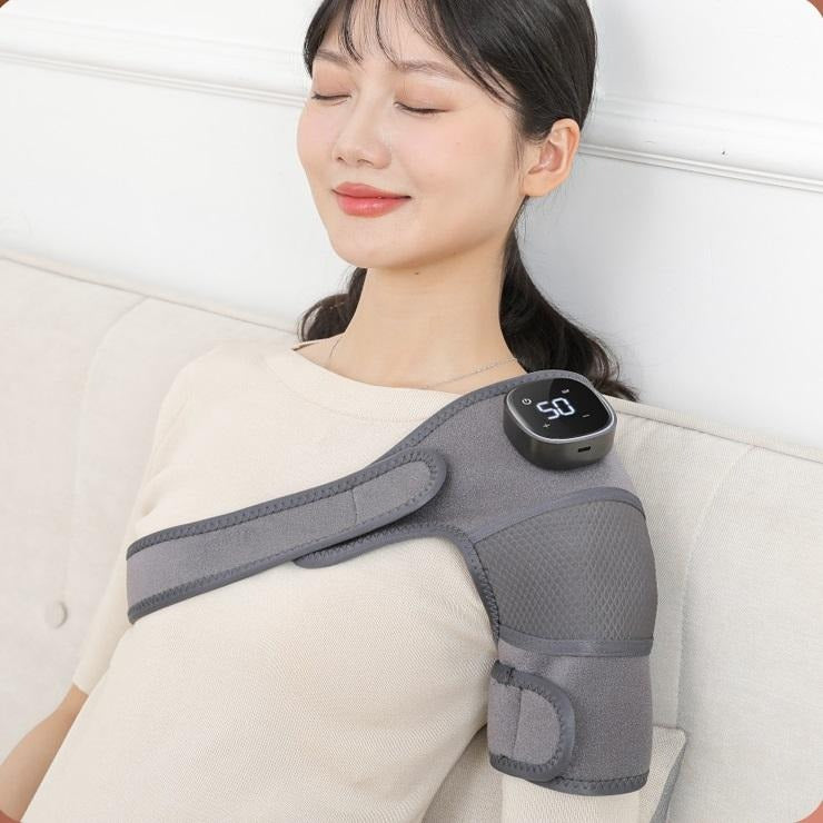 Beheizte Kniebandage, kabelloses Kniemassagegerät mit Wärme und Vibration zur Schmerzlinderung bei Arthritis, Bein- und Kniemassagegerät | YC-906B
