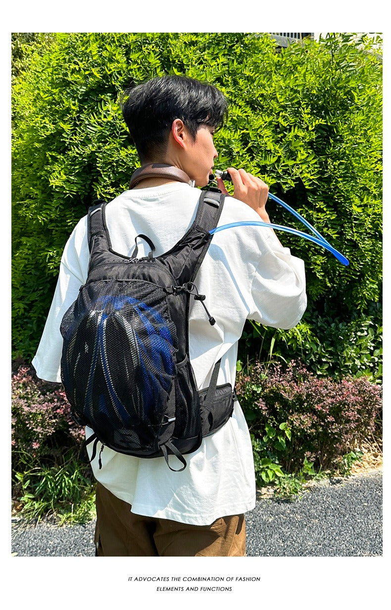 Leichter wasserdichter Lauf- und Wanderrucksack – 20L Trail Marathon Radrucksack mit reflektierendem Sicherheitsdesign | 8039