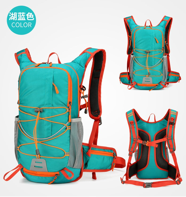 Leichter wasserdichter Lauf- und Wanderrucksack – 20L Trail Marathon Radrucksack mit reflektierendem Sicherheitsdesign | 8039