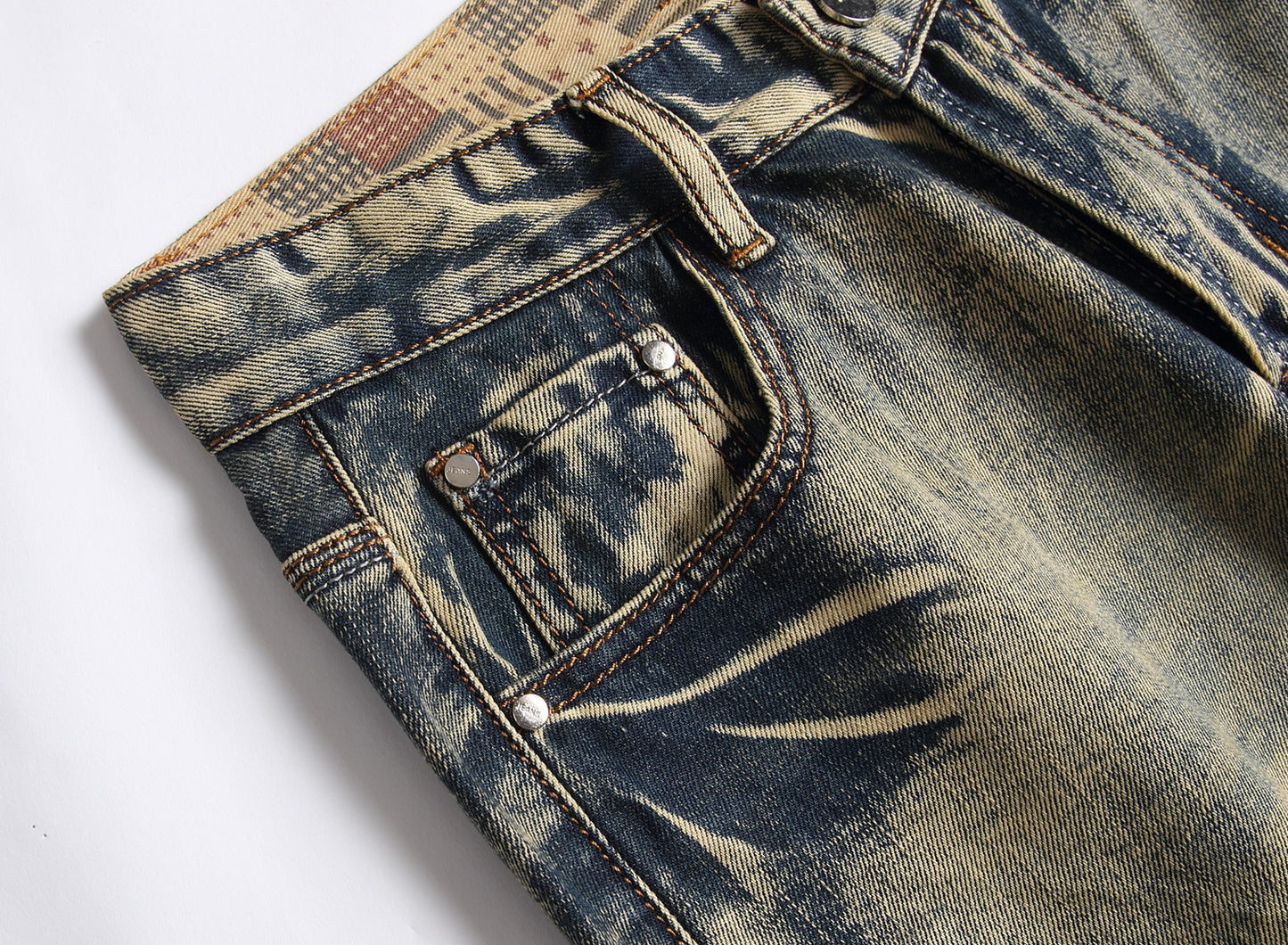 Herrenmode Zerrissene Kleidung Bermuda Sommer Baumwolle Atmungsaktive Jeansshorts | 861