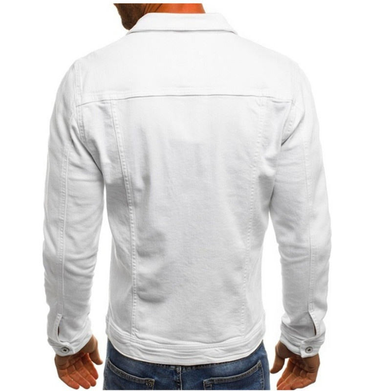 Hochwertige Jeansjacke, lässig, einfarbig, Streetwear-Mantel, Strickjacke, Knopfleiste, Arbeitsjacke, Oberteil | zc132