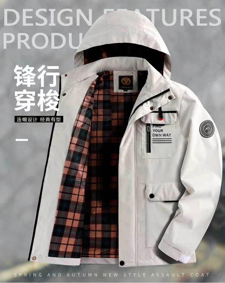 Winterjacke mit Kapuze, lässig, warm, dick, Windjacke mit Kapuze | 8889
