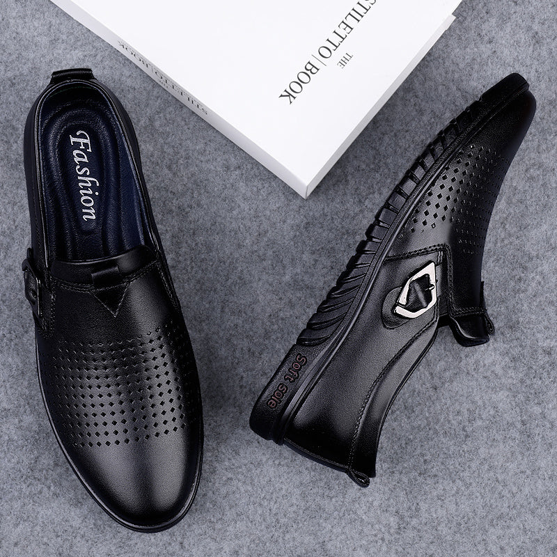 Herren Fahren Atmungsaktive Flats Freizeitschuhe Hochzeit Slipper Lederschuhe | 23008