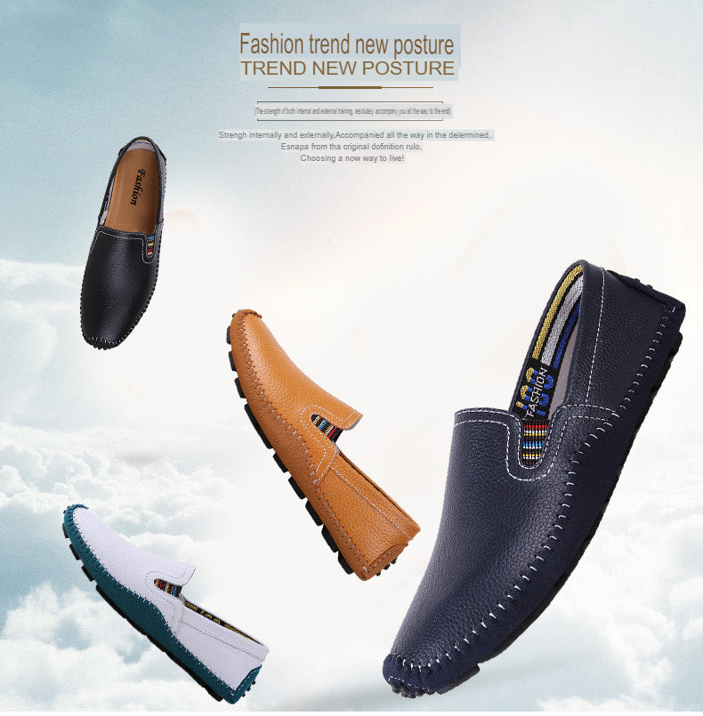 Handgenähte Urban Chic Slip-On-Loafer für Herren | 9898