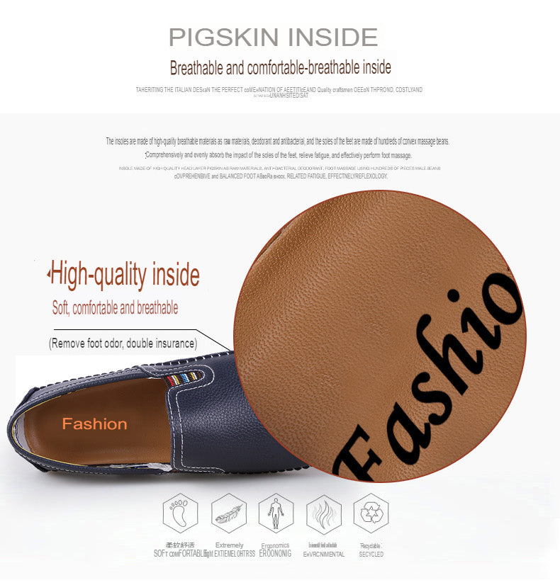 Handgenähte Urban Chic Slip-On-Loafer für Herren | 9898