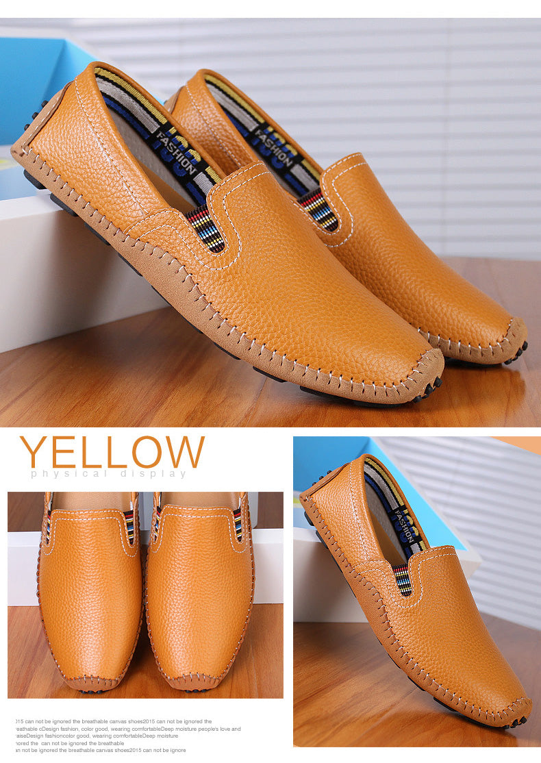 Handgenähte Urban Chic Slip-On-Loafer für Herren | 9898