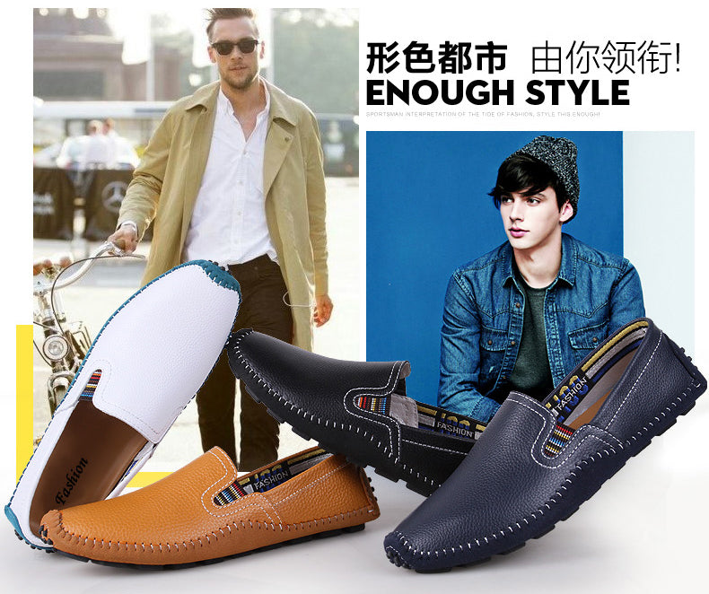 Handgenähte Urban Chic Slip-On-Loafer für Herren | 9898