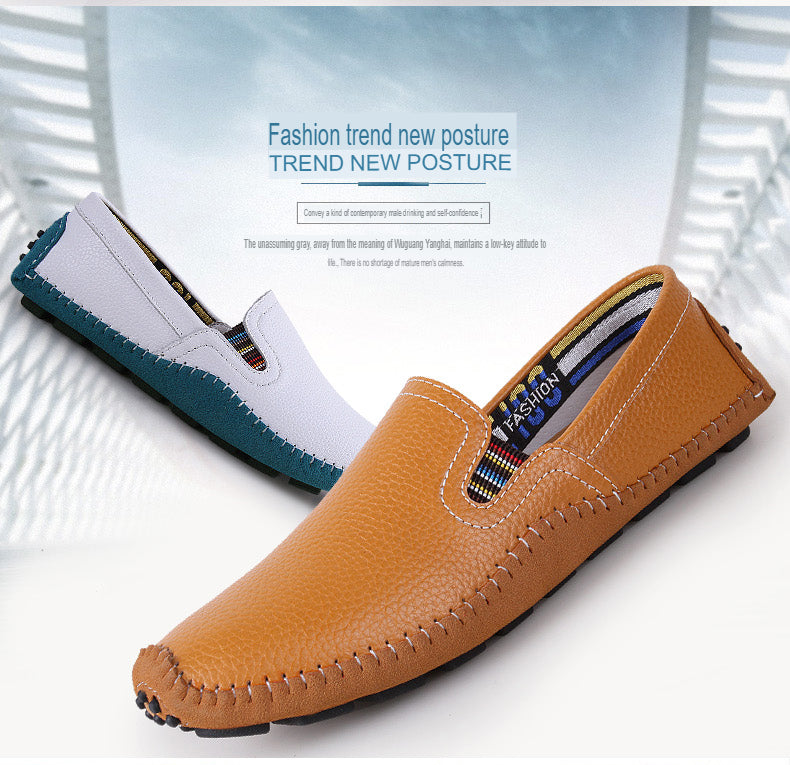Handgenähte Urban Chic Slip-On-Loafer für Herren | 9898