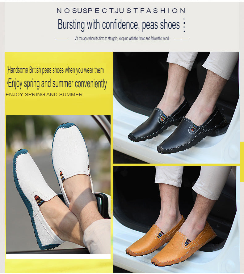 Handgenähte Urban Chic Slip-On-Loafer für Herren | 9898