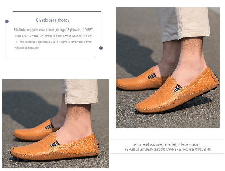 Handgenähte Urban Chic Slip-On-Loafer für Herren | 9898