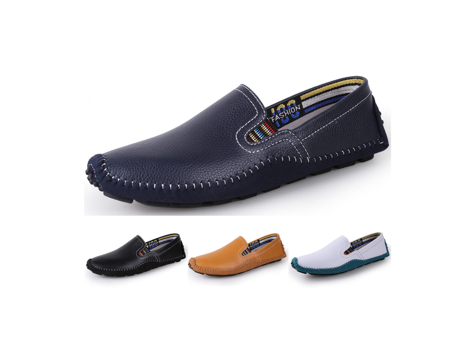 Handgenähte Urban Chic Slip-On-Loafer für Herren | 9898