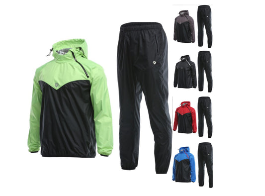 Hochwertiger Saunaanzug für Herren, Saunajacke, Hose, Trainingsanzüge fürs Fitnessstudio | TC2882