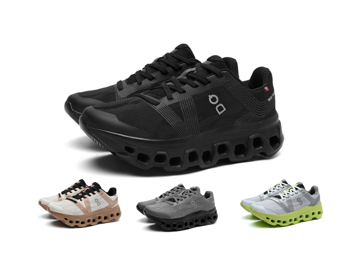 Neuestes Design Herren High-Tech Schnürschuhe Atmungsaktive Sport-Sneaker mit stoßdämpfender Sohle Hochwertige Laufschuhe | 9916