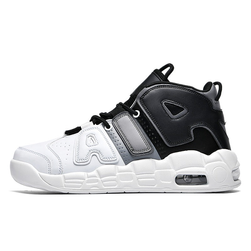 Herren Sneakers Leder Air Cushion Basketballschuhe