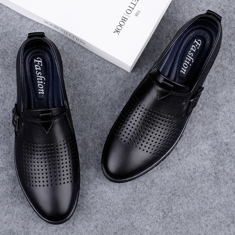 Herren Fahren Atmungsaktive Flats Freizeitschuhe Hochzeit Slipper Lederschuhe | 23008