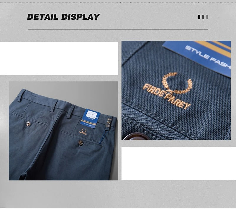 Hochwertige Freizeithose für Herren, gerade Hose, Bleistifthose, Cargohose | F07