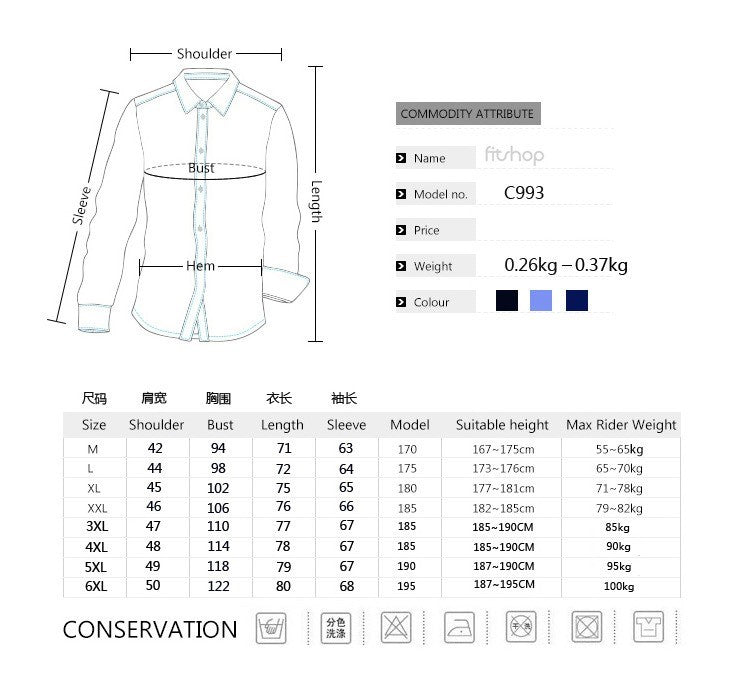 Hochwertiges Streetwear-Jeanshemd aus Baumwolle, lässig, schmale Passform, langärmeliges Oberteil | 1818-C993