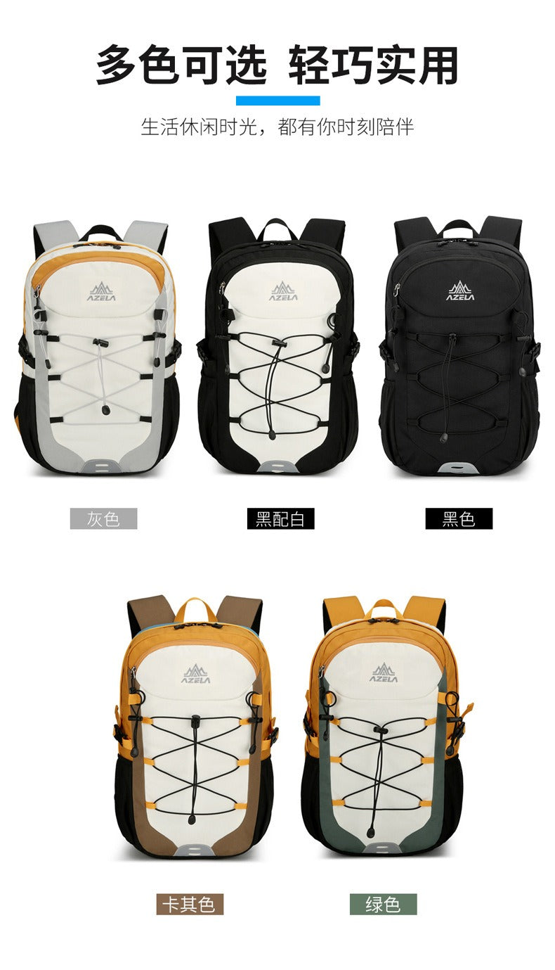 AZELA Ultraleichter Outdoor-Rucksack – Wander-, Rad- & Trekkingrucksack mit erweiterbarem Stauraum | A1325