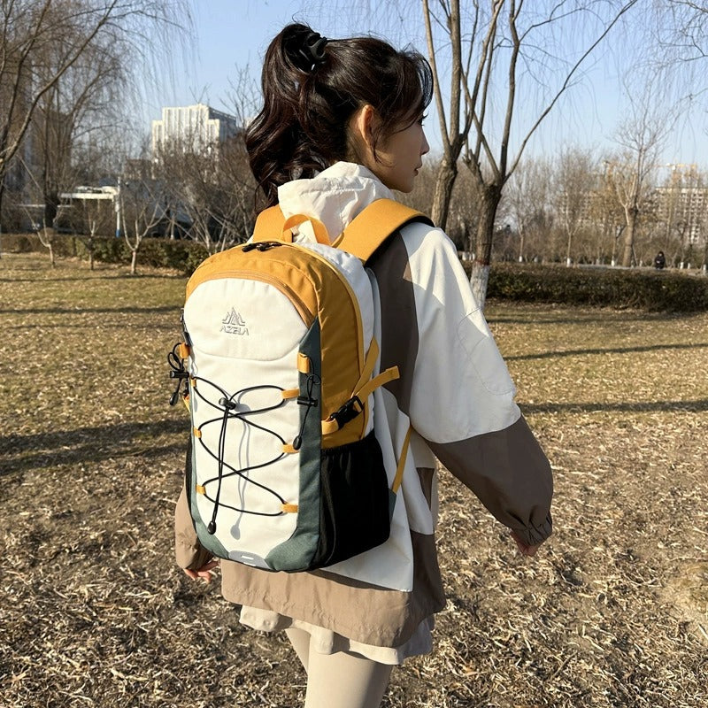 AZELA Ultraleichter Outdoor-Rucksack – Wander-, Rad- & Trekkingrucksack mit erweiterbarem Stauraum | A1325