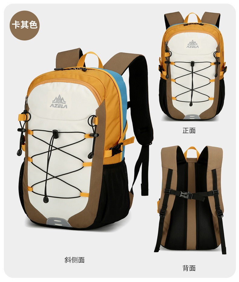 AZELA Ultraleichter Outdoor-Rucksack – Wander-, Rad- & Trekkingrucksack mit erweiterbarem Stauraum | A1325