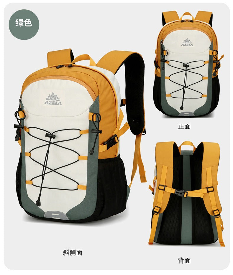 AZELA Ultraleichter Outdoor-Rucksack – Wander-, Rad- & Trekkingrucksack mit erweiterbarem Stauraum | A1325
