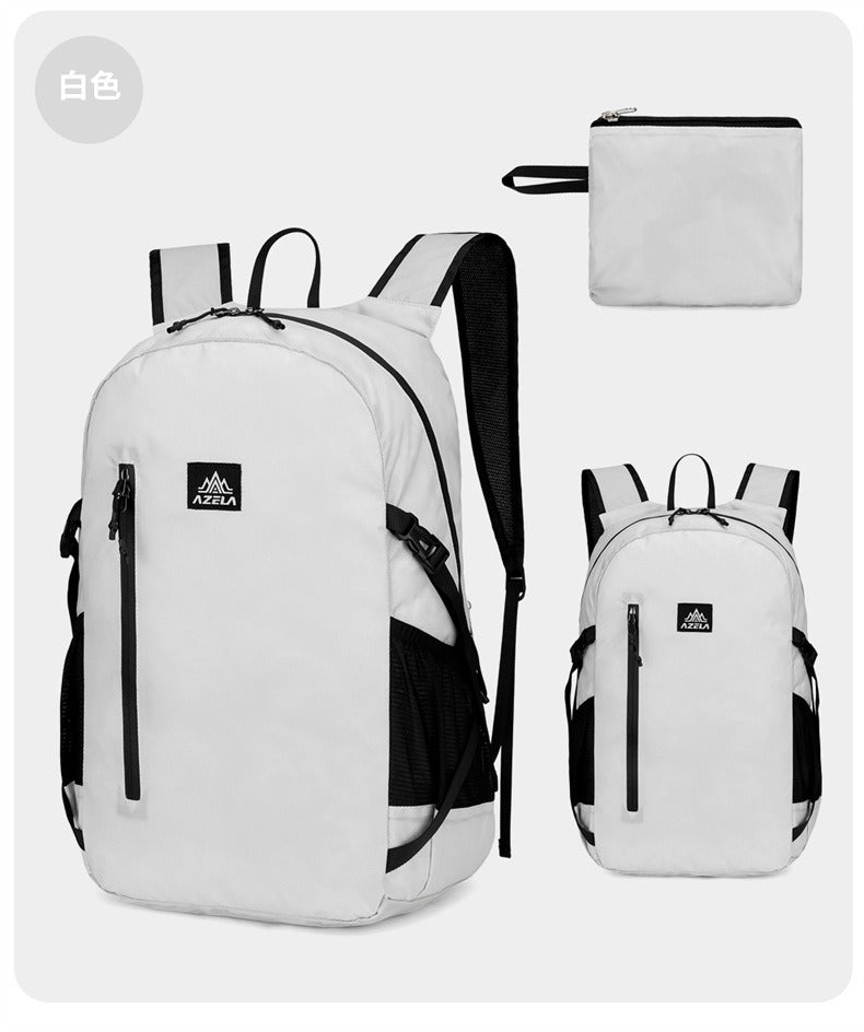 AZELA 20-35L Leichter Outdoor-Rucksack – Faltbarer Wander-, Rad- & Reiserucksack für Damen & Herren | A1365