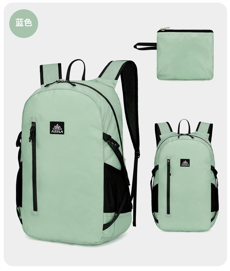 AZELA 20-35L Leichter Outdoor-Rucksack – Faltbarer Wander-, Rad- & Reiserucksack für Damen & Herren | A1365