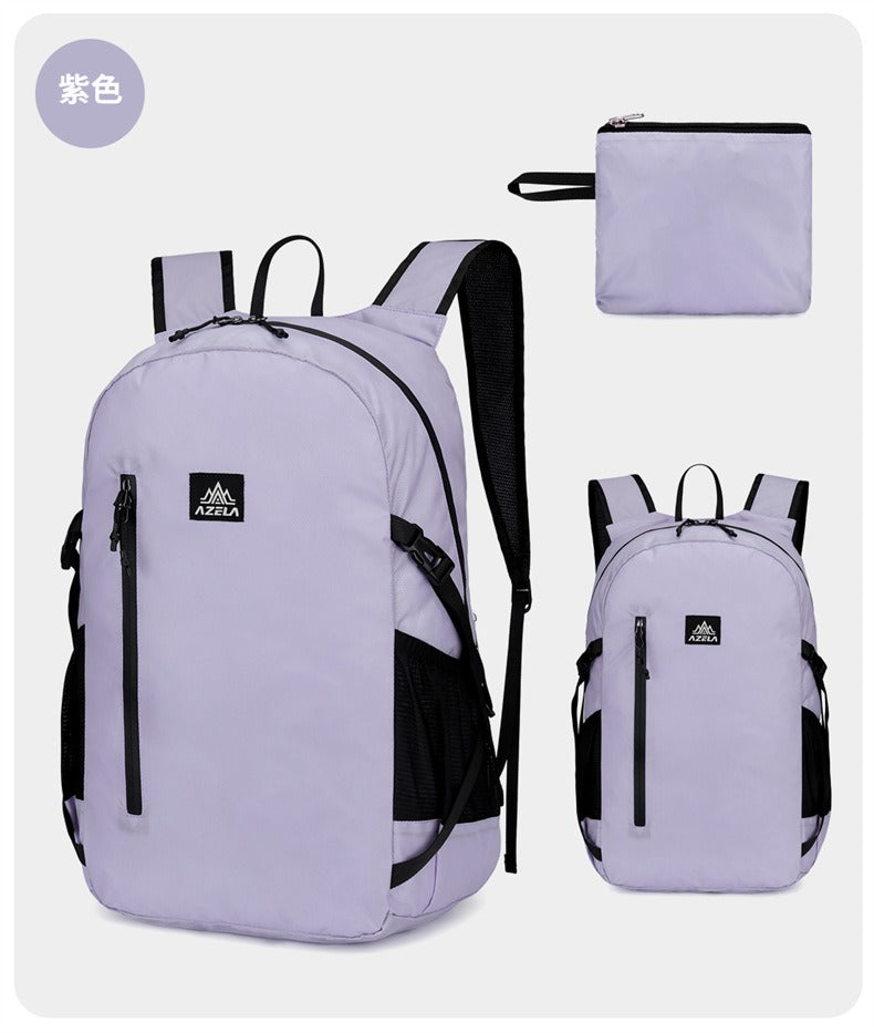 AZELA 20-35L Leichter Outdoor-Rucksack – Faltbarer Wander-, Rad- & Reiserucksack für Damen & Herren | A1365