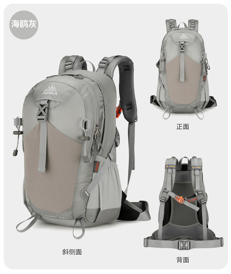 AZELA Outdoor Wander- & Campingrucksack – Leichter, wasserabweisender Tagesrucksack für Damen & Herren | A13802
