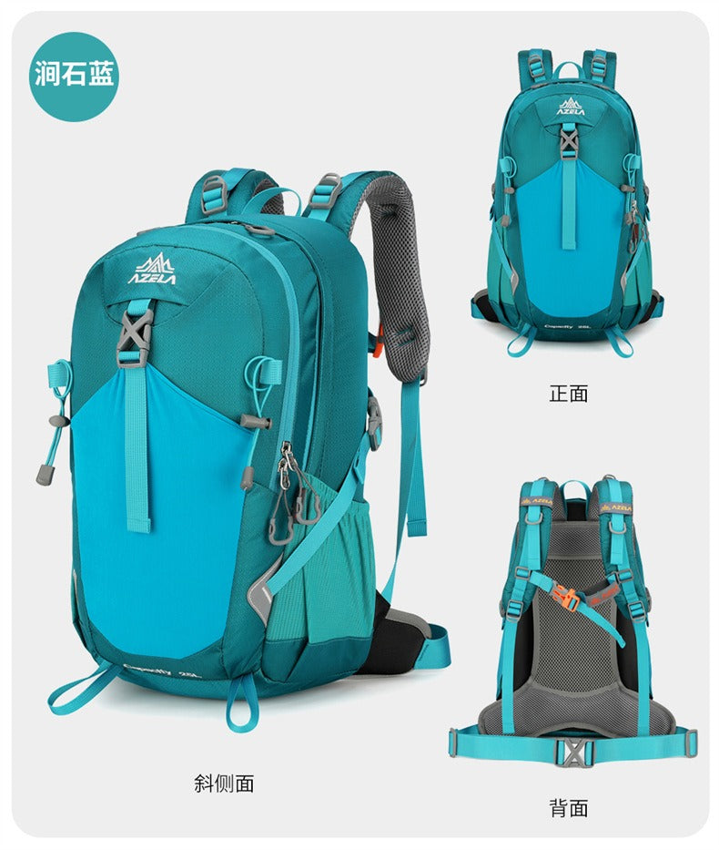 AZELA Outdoor Wander- & Campingrucksack – Leichter, wasserabweisender Tagesrucksack für Damen & Herren | A13802