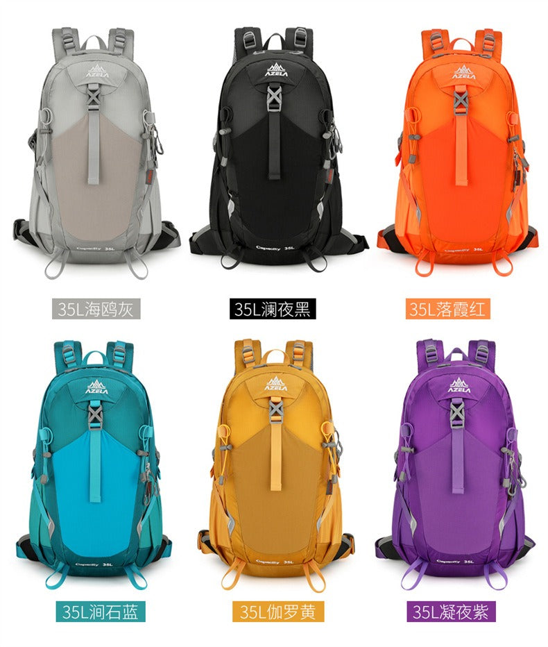AZELA Outdoor Wander- & Campingrucksack – Leichter, wasserabweisender Tagesrucksack für Damen & Herren | A13802