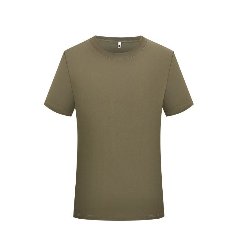 Hochwertiges antibakterielles T-Shirt aus Seide und Baumwolle | Unisex Sommer Kurzarm | Weiches und atmungsaktives T-Shirt mit klassischer Passform | L11-33911