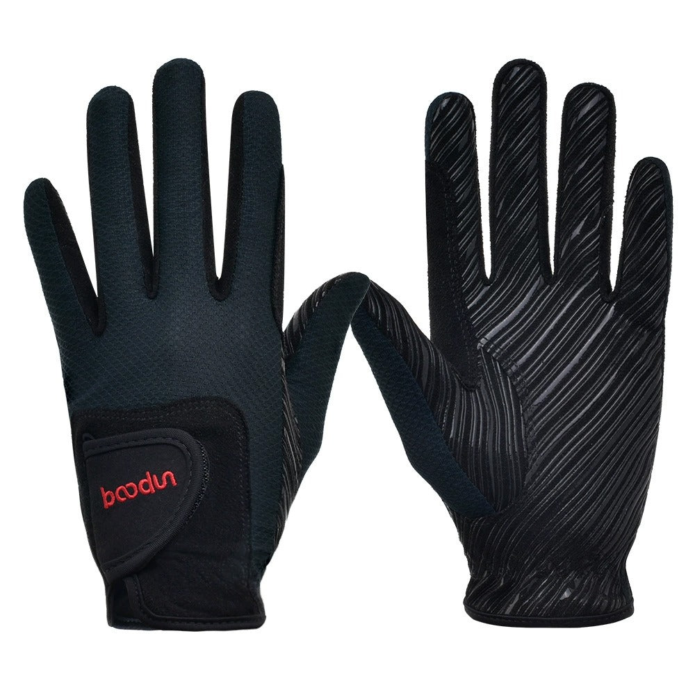 Boodun Reithandschuhe – Rutschfeste Vollfinger-Polo-Reithandschuhe | L221727