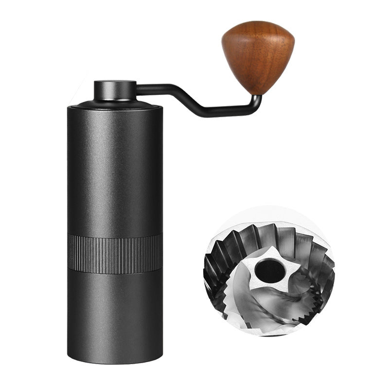 Premium-Kaffeemühle – 15 g tragbares Handkurbel-Kaffeemühlen-Geschenkset | 15G-NB2024