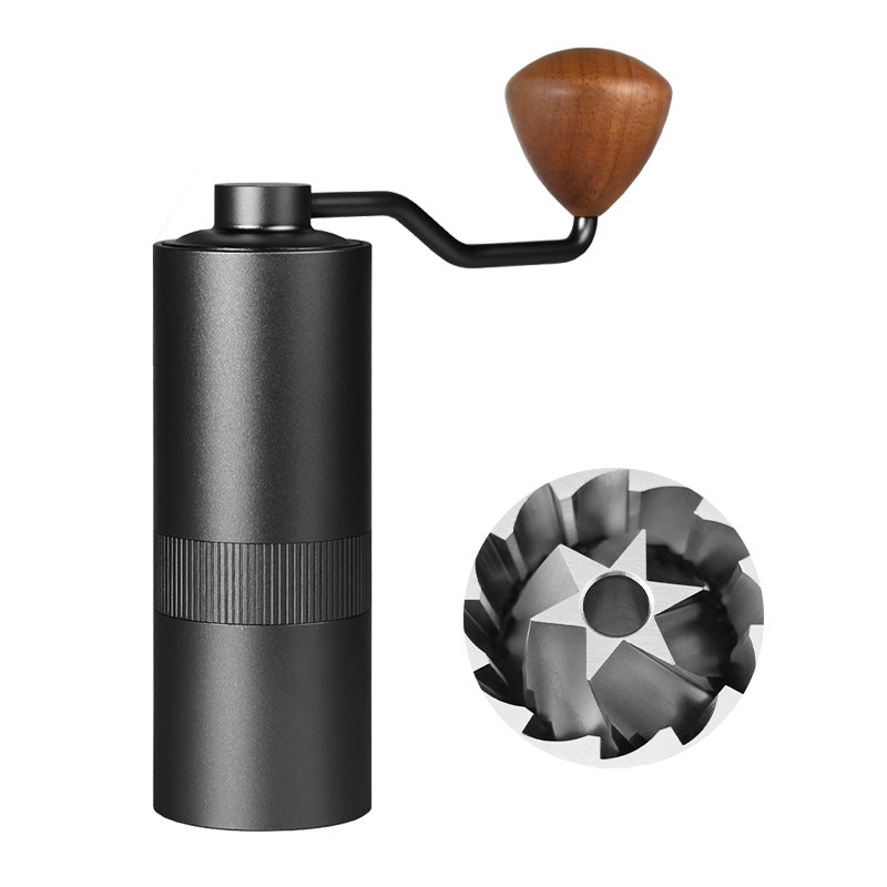Premium-Kaffeemühle – 15 g tragbares Handkurbel-Kaffeemühlen-Geschenkset | 15G-NB2024