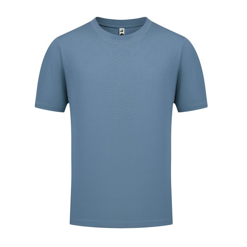 Hochwertiges antibakterielles T-Shirt aus Seide und Baumwolle | Unisex Sommer Kurzarm | Weiches und atmungsaktives T-Shirt mit klassischer Passform | L11-33911