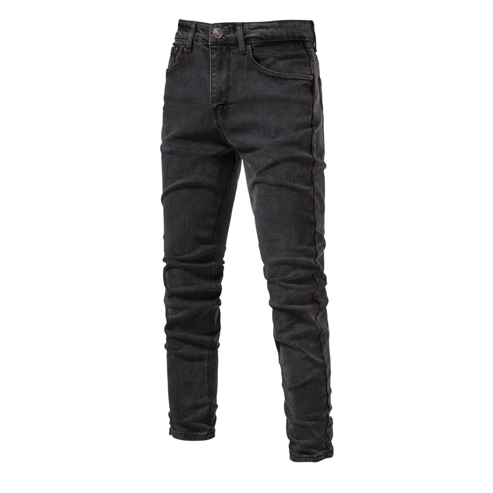 Herren Jeans Hosen Lässige Herbst Männliche Zerrissene Skinny Stretch Hose | ZH10