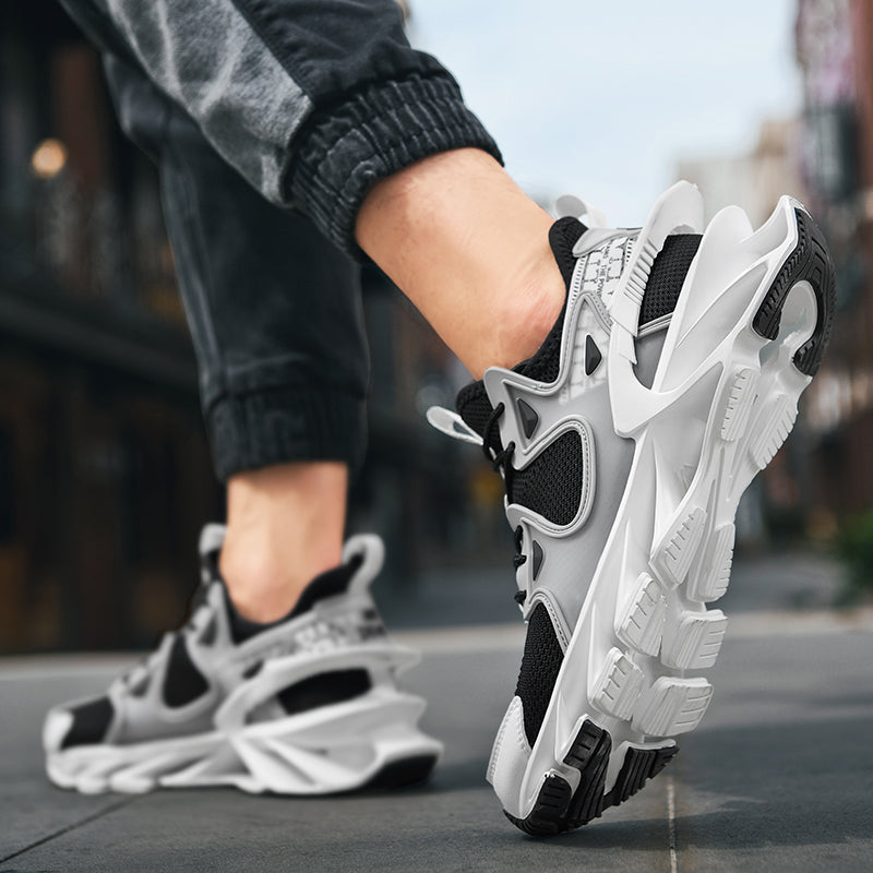Herren Laufschuhe Atmungsaktive Fly-Woven Blade Sneakers für lässigen & sportlichen Style | 2156