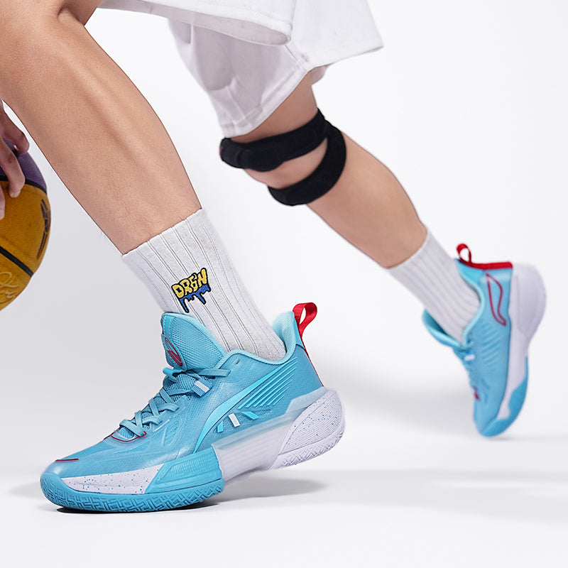 Herren Mesh-Basketballschuhe Dämpfung Verschleißfeste professionelle Sport-Sneaker | 8309