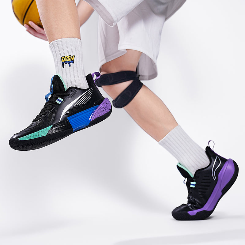 Herren Mesh-Basketballschuhe Dämpfung Verschleißfeste professionelle Sport-Sneaker | 8309